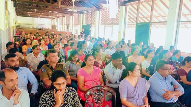 ආර්ථික මට්ටම ඉහළ නැංවීම සදහා කෘෂිකාර්මික ව්‍යාපෘති හදුනා ගැනීමේ වැඩසටහන 2026-06-13 වන දින හිදගල සීවලී විදුහල